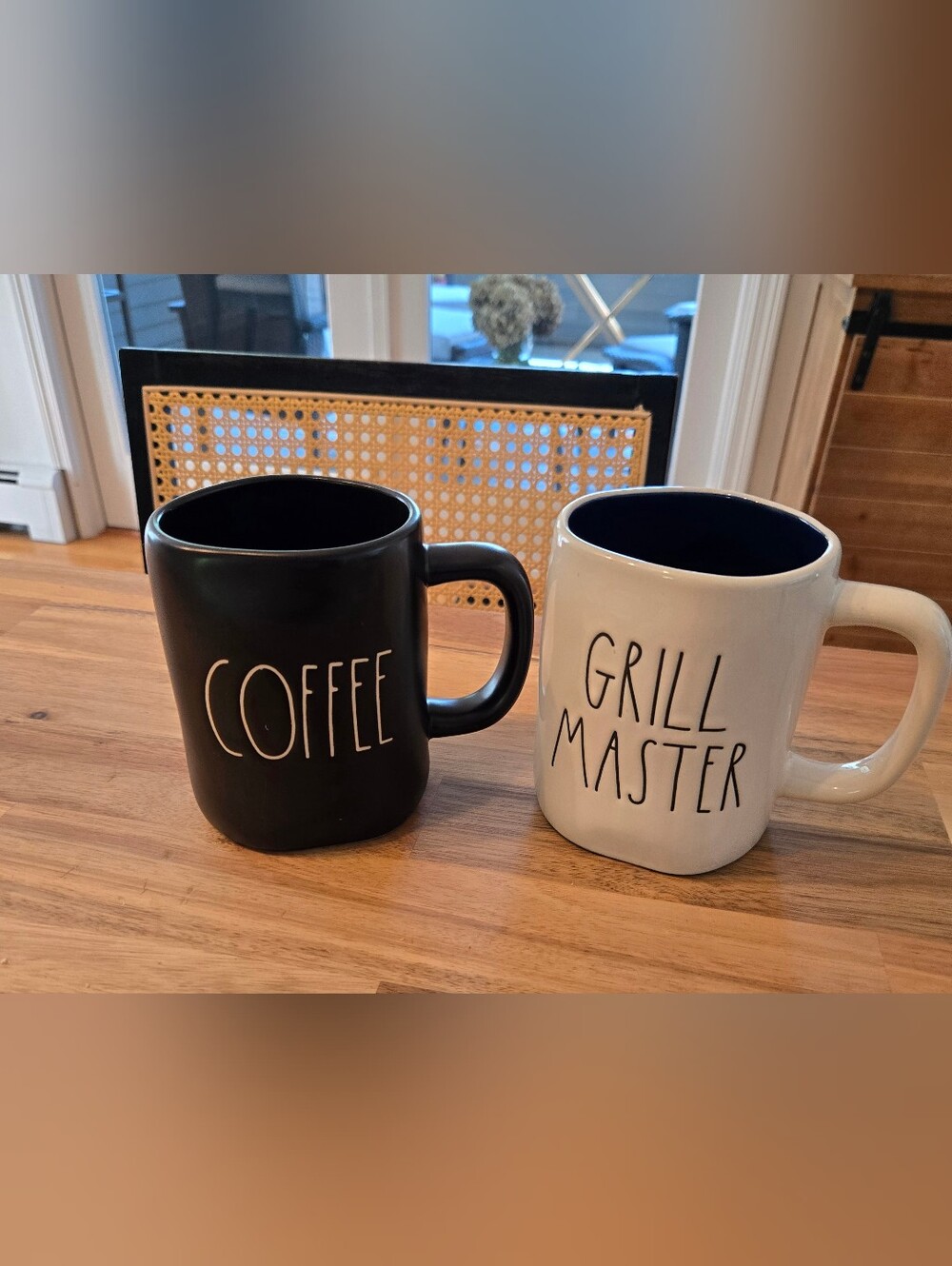 Rae Dunn 2 Mugs Like New